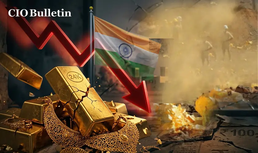 The Golden Paradox: Why Gold Prices are Crashing in India Despite the Iran War